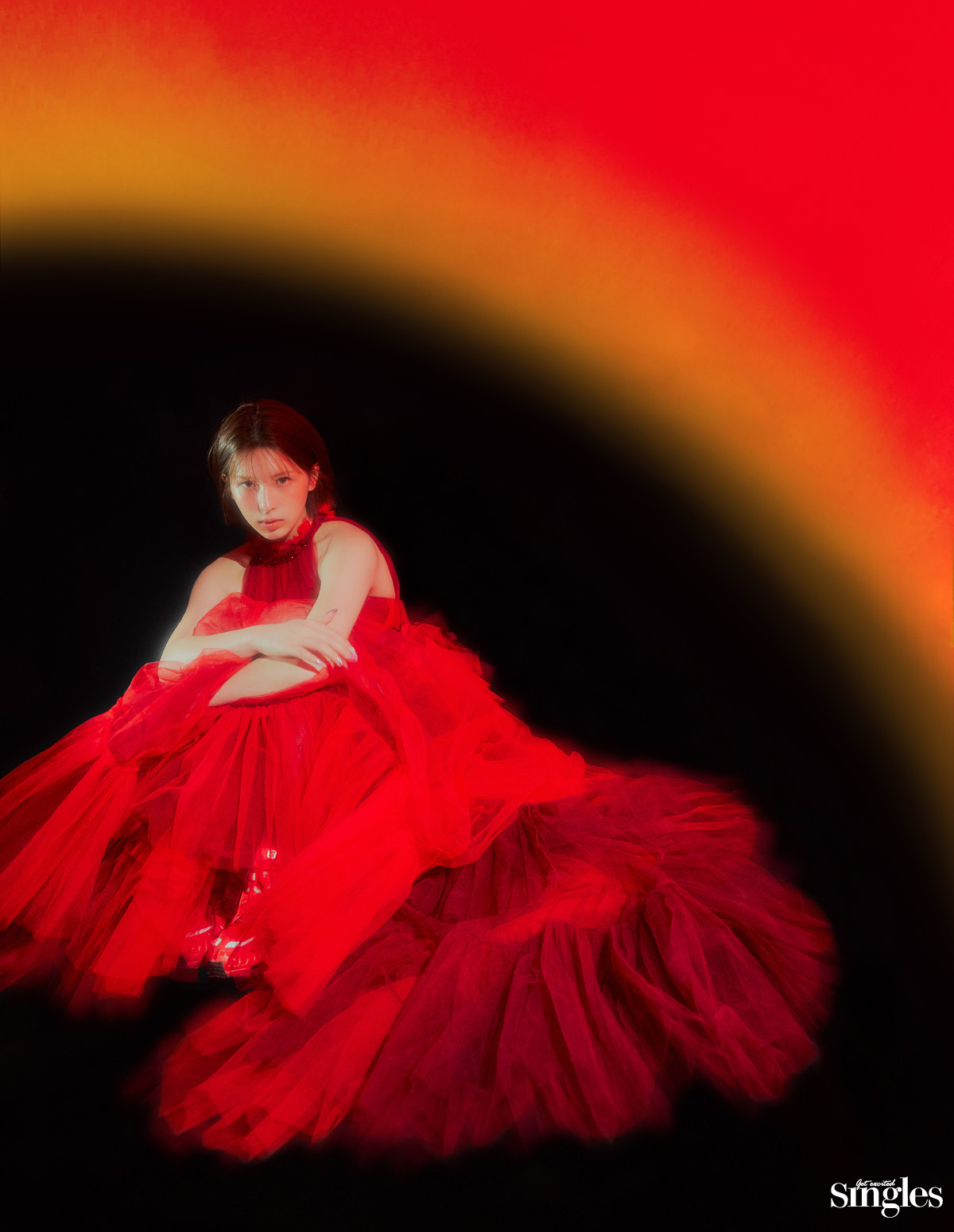 엔믹스 배이의 싱글즈 화보, 엔믹스, 해원, 배이, 대시, DASH